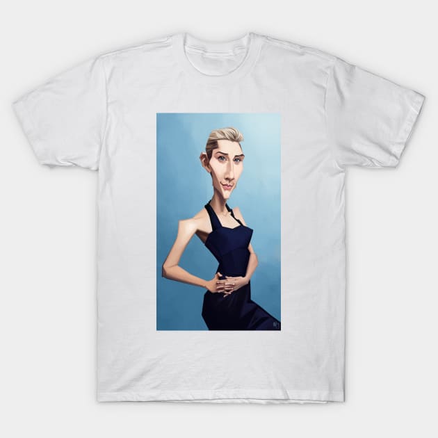 Saoirse Ronan T-Shirt by metmangindaan